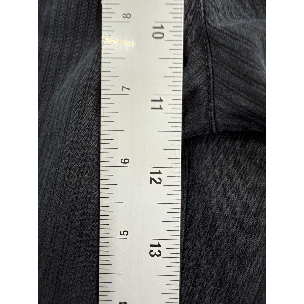 Vince Womens Black Pinstripe Straight‎ Leg Dress Pants Size 8 - Picture 9 of 11